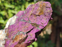 Natural Metallic Purpurite Cobbed Specimens x 2 From Erongo, Namibia - Toprock Gemstones and Minerals