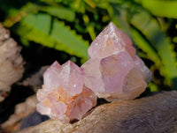 Natural Amethyst Spirit Quartz Clusters x 20 From South Africa - Toprock Gemstones and Minerals