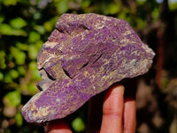 Natural Metallic Purpurite Cobbed Specimens x 9 From Erongo, Namibia - Toprock Gemstones and Minerals