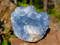 Natural Celestite Specimens x 2 From Sakoany, Madagascar - Toprock Gemstones and Minerals