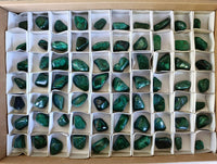 Polished Flower Banded Malachite Free Forms x 70 From Congo - Toprock Gemstones and Minerals