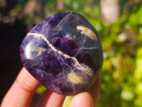 Polished Watermelon Fluorite Free Forms x 12 From Uis, Namibia - Toprock Gemstones and Minerals