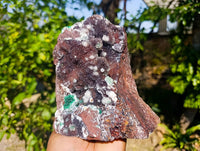 Natural Ball Malachite On Dolomite Matrix Specimen x 1 From Kambove, Congo - Toprock Gemstones and Minerals
