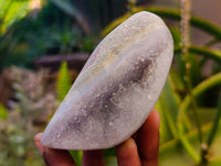 Polished Blue Lace Agate Geodes x 6 From Malawi - Toprock Gemstones and Minerals