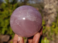 Polished Star Rose Quartz Spheres x 4 From Madagascar - Toprock Gemstones and Minerals
