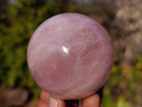 Polished Star Rose Quartz Spheres x 4 From Madagascar - Toprock Gemstones and Minerals