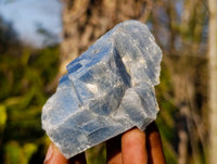 Natural Sky Blue Calcite Specimens x 24 From Namibia - Toprock Gemstones and Minerals