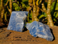 Natural Sky Blue Calcite Specimens x 24 From Namibia - Toprock Gemstones and Minerals