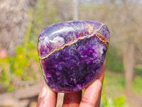 Polished Watermelon Fluorite Free Forms x 6 From Uis, Namibia - Toprock Gemstones and Minerals