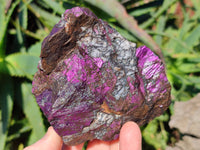 Natural Metallic Purpurite Specimens x 6 From Erongo, Namibia - Toprock Gemstones and Minerals