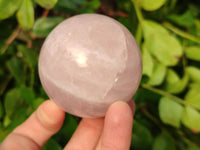 Polished Rose Quartz Spheres x 4 From Madagascar - Toprock Gemstones and Minerals