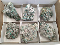 Natural Emerald Mica 'Mutokolite' Specimens x 6 From Mutoko, Zimbabwe - Toprock Gemstones and Minerals