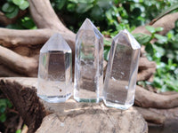 Polished Clear Quartz Crystals x 24 From Madagascar - Toprock Gemstones and Minerals