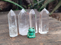 Polished Clear Quartz Crystals x 24 From Madagascar - Toprock Gemstones and Minerals