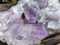 Natural Jacaranda Amethyst Geode x 1 From Zambia - Toprock Gemstones and Minerals