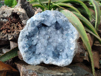 Natural Celestite Geode Specimen x 1 From Sakoany, Madagascar - Toprock Gemstones and Minerals