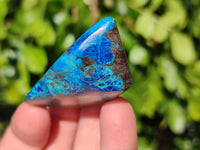 Polished Shattuckite Free Forms x 6 From Kaokoveld, Namibia - Toprock Gemstones and Minerals