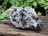 Natural Schorl Black Tourmaline Specimens x 6 From Erongo, Namibia - Toprock Gemstones and Minerals