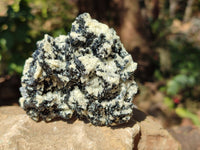 Natural Schorl Black Tourmaline Specimens x 6 From Erongo, Namibia - Toprock Gemstones and Minerals