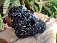 Natural Schorl Black Tourmaline Specimens x 6 From Erongo, Namibia - Toprock Gemstones and Minerals