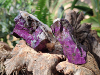 Natural Metallic Purpurite Specimens x 12 From Erongo, Namibia - Toprock Gemstones and Minerals