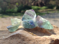 Natural Watermelon Fluorite Specimens x 3.8 Kg Lot From Namibia - Toprock Gemstones and Minerals