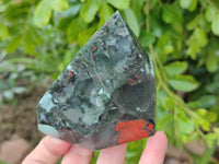Polished Bloodstone Points x 3 From Swaziland - Toprock Gemstones and Minerals