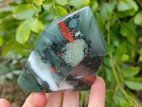 Polished Bloodstone Points x 3 From Swaziland - Toprock Gemstones and Minerals
