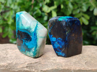 Polished Shattuckite Free Forms x 6 From Namibia - Toprock Gemstones and Minerals