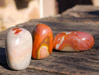 Polished Polychrome Jasper Free Forms x 35 From Madagascar - Toprock Gemstones and Minerals