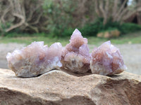 Natural Amethyst Spirit Quartz Crystals x 20 From Boekenhouthoek, South Africa - Toprock Gemstones and Minerals