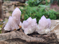 Natural Amethyst Spirit Quartz Crystals x 20 From Boekenhouthoek, South Africa - Toprock Gemstones and Minerals
