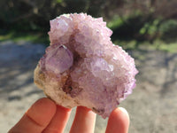 Natural Amethyst Spirit Quartz Clusters x 6 From Boekenhouthoek, South Africa - Toprock Gemstones and Minerals