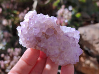 Natural Amethyst Spirit Quartz Clusters x 6 From Boekenhouthoek, South Africa - Toprock Gemstones and Minerals