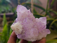 Natural Amethyst Spirit Quartz Clusters x 6 From South Africa - Toprock Gemstones and Minerals