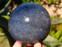Polished Lazulite Spheres x 4 From Madagascar - Toprock Gemstones and Minerals