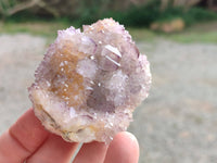 Natural Amethyst Spirit Quartz Clusters x 6 From South Africa - Toprock Gemstones and Minerals