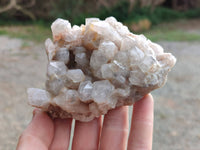 Natural Fairy Spirit Quartz Clusters x 3 From South Africa - Toprock Gemstones and Minerals