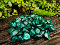 Polished Flower Banded Malachite Free Forms x 70 From Congo - Toprock Gemstones and Minerals