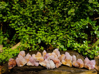 Natural Amethyst Spirit Quartz Crystals x 20 From South Africa - Toprock Gemstones and Minerals