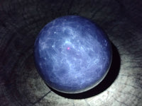 Polished Blue Calcite Spheres x 2 From Madagascar - Toprock Gemstones and Minerals