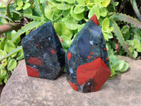 Polished Bloodstone Points x 3 From Swaziland - Toprock Gemstones and Minerals