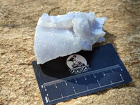 Natural Etched Blue Chalcedony Specimens x 12 From Nsanje, Malawi - Toprock Gemstones and Minerals
