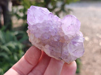 Natural Amethyst Spirit Quartz Clusters x 6 From South Africa - Toprock Gemstones and Minerals