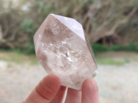 Polished Phantom Smokey Quartz Crystals x 6 From Madagascar - Toprock Gemstones and Minerals