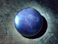 Polished Blue Calcite Spheres x 2 From Madagascar - Toprock Gemstones and Minerals