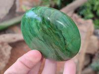 Polished Green Verdite Free Forms x 6 From Zimbabwe - Toprock Gemstones and Minerals