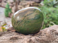 Polished Green Verdite Free Forms x 6 From Zimbabwe - Toprock Gemstones and Minerals