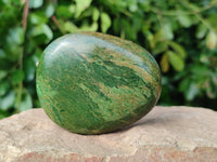 Polished Green Verdite Free Forms x 6 From Zimbabwe - Toprock Gemstones and Minerals
