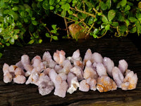Natural Amethyst Spirit Quartz Clusters x 35 From Boekenhouthoek, South Africa - Toprock Gemstones and Minerals